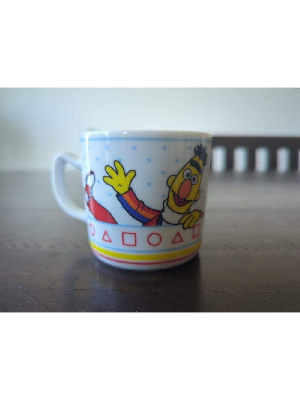 Vtg. Sesame Street Bert & Ernie Mug *7oz Porcelain JMP Marketing